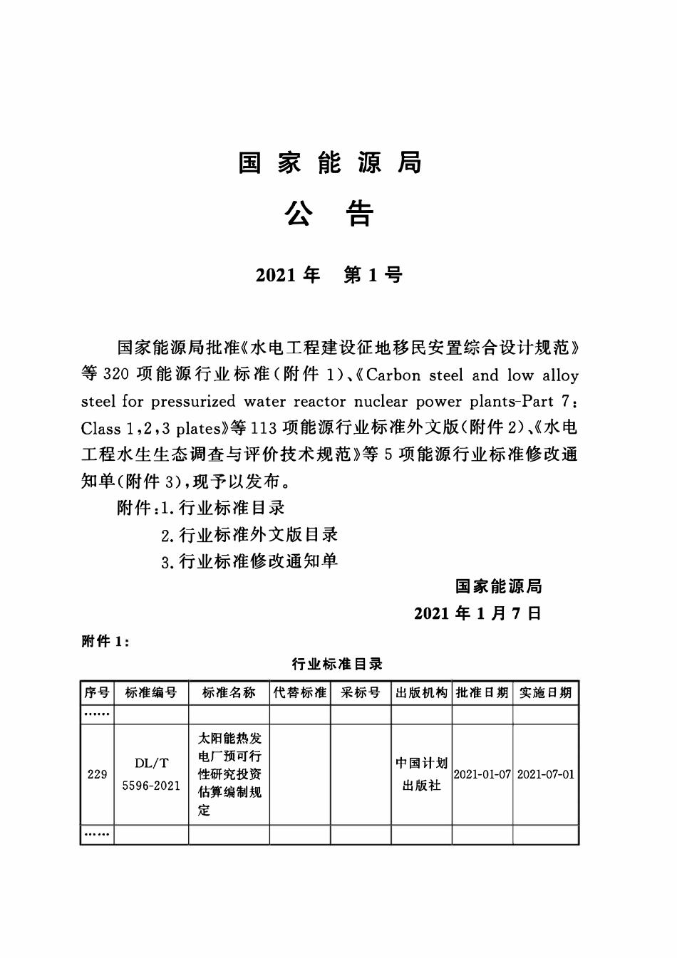 DLT 5596-2021 太阳能热发电厂预可行性研究投资估算编制规定.pdf_第3页