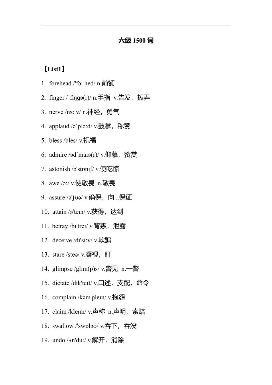 【有道】六级考前突破核心1500词.pdf_第1页