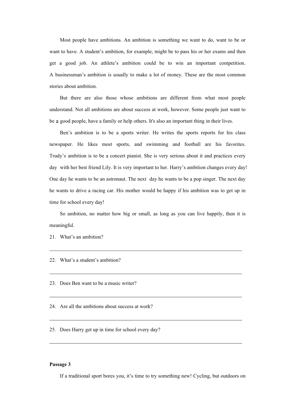 2024湖北专升本小蓝书预测卷十六.pdf_第3页
