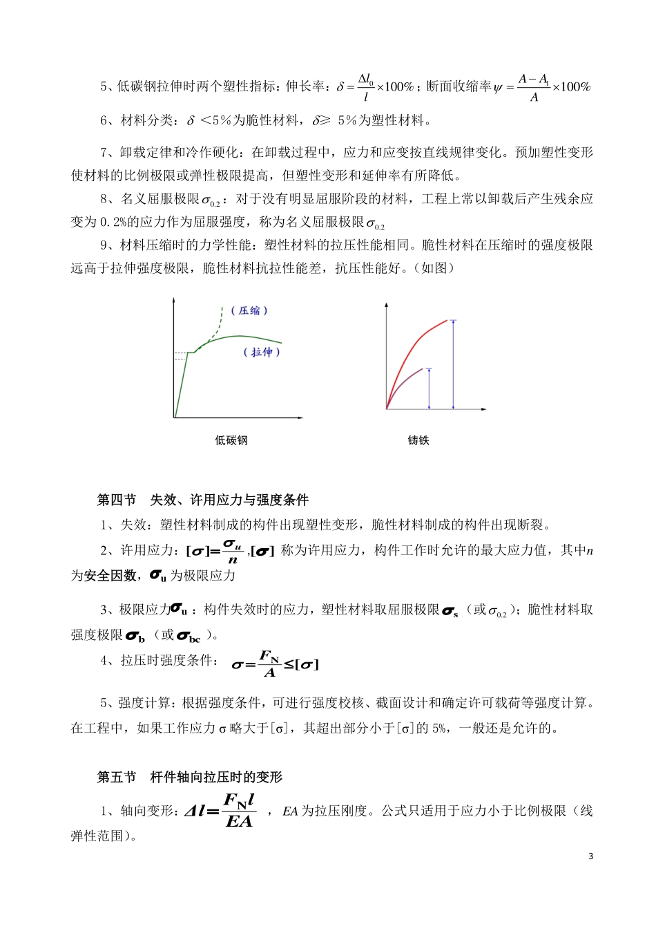 材料力学基本概念和公式+.pdf_第3页