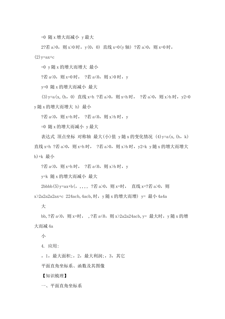 初中数学函数知识点归纳.docx_第3页