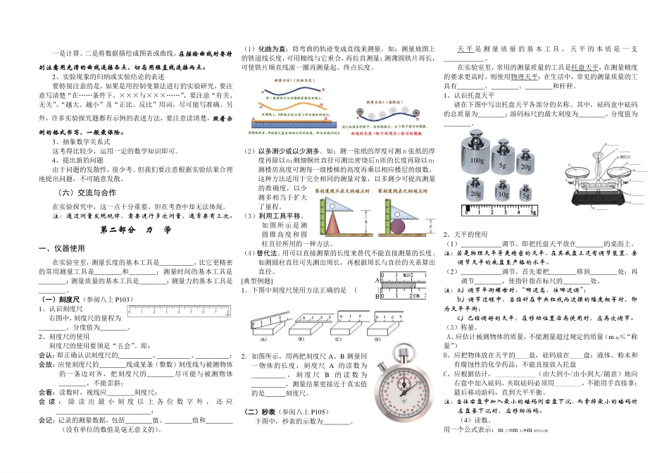 初中物理实验大全.pdf_第2页