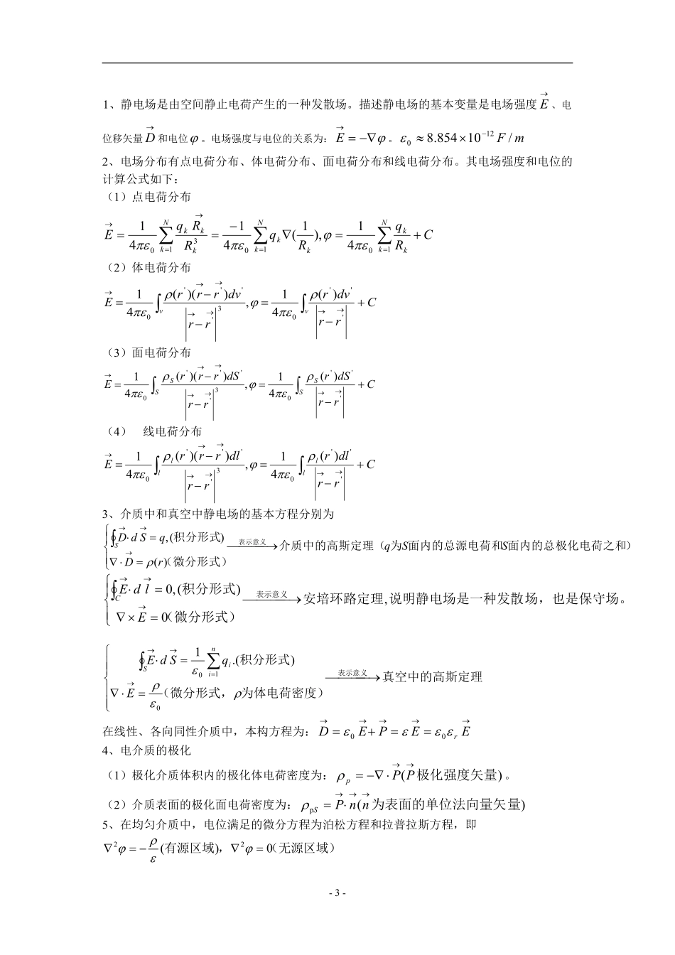 电磁场与电磁波公式总结+.pdf_第3页