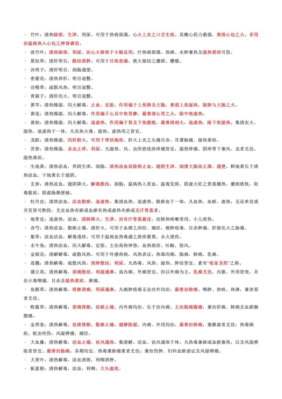 考前急救！2022年《中药学专业知识二》考前十页纸.pdf_第2页