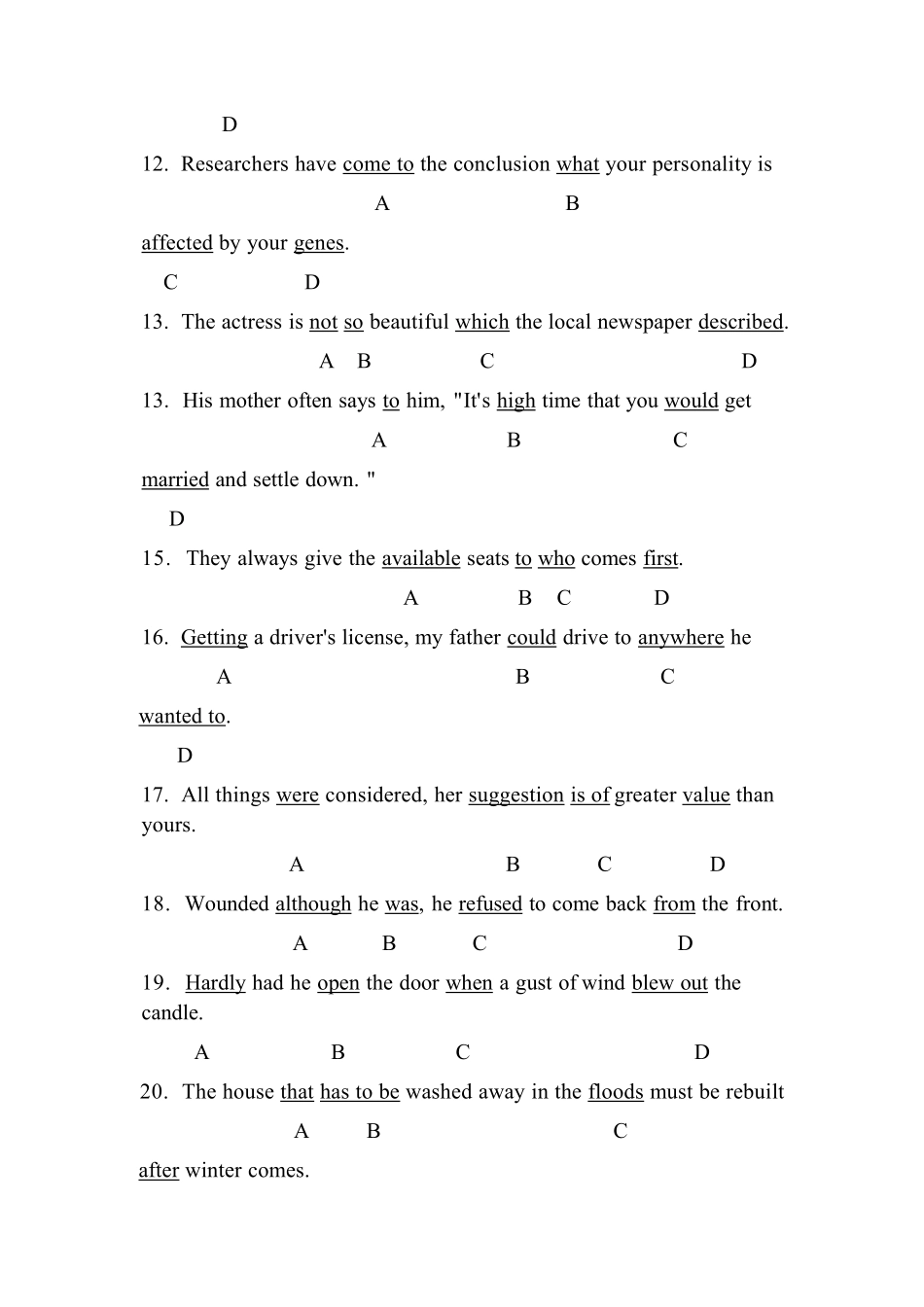 语法改错-库课专升本.pdf_第2页