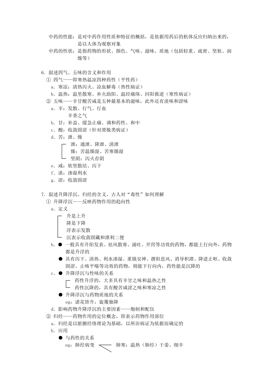 中药学精华笔记——每章复习.pdf_第2页
