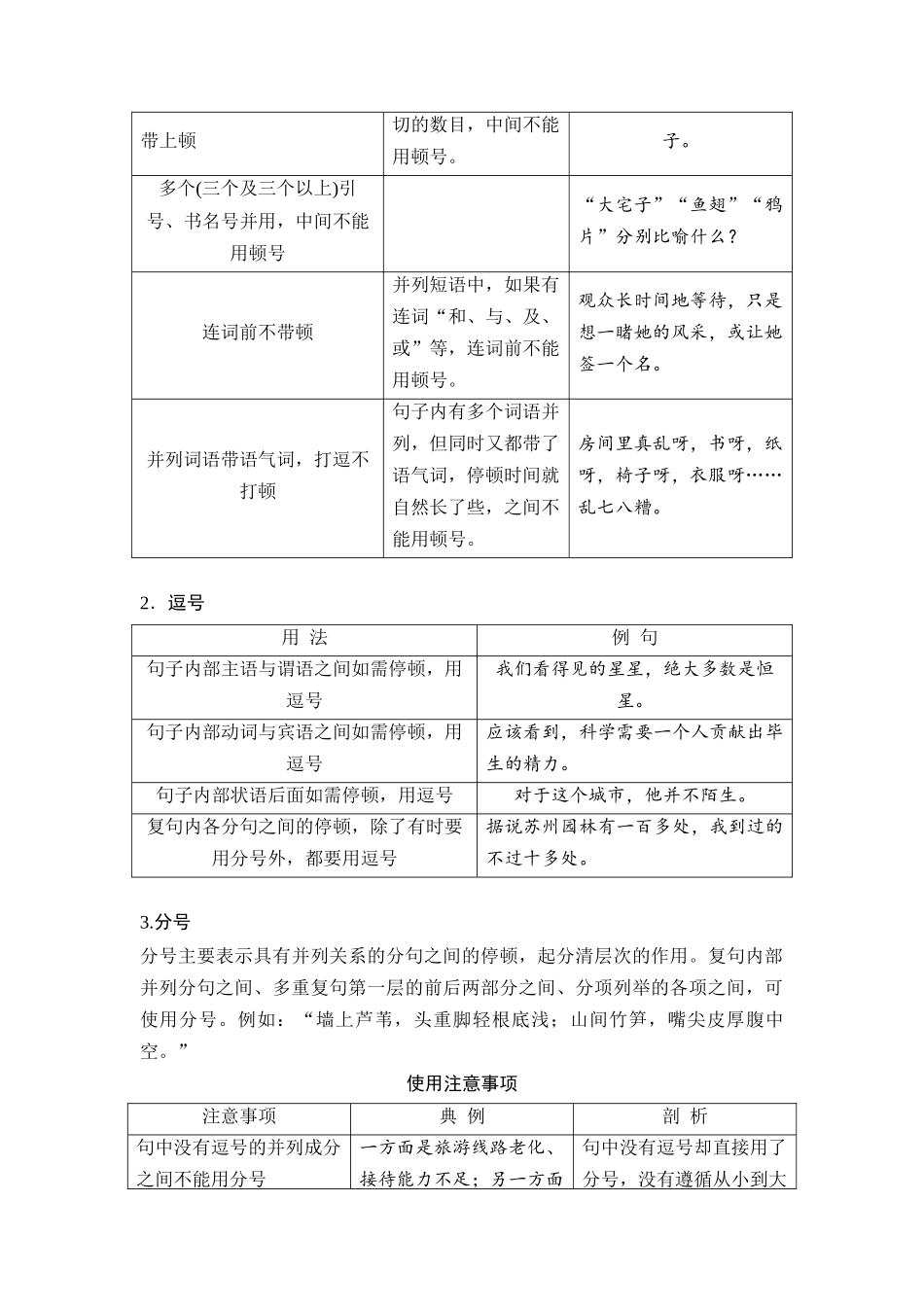 第05讲 标点符号及运用-【学生版】新高一语文暑假衔接精品课.docx_第2页