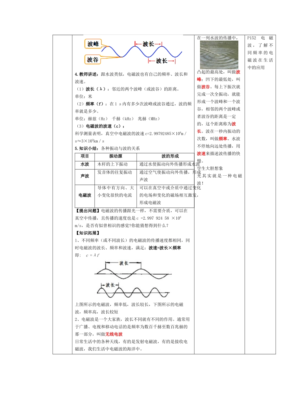 2025-2026学年人教九年级物理第21.2节++电磁波的海洋（教学设计）.docx_第3页