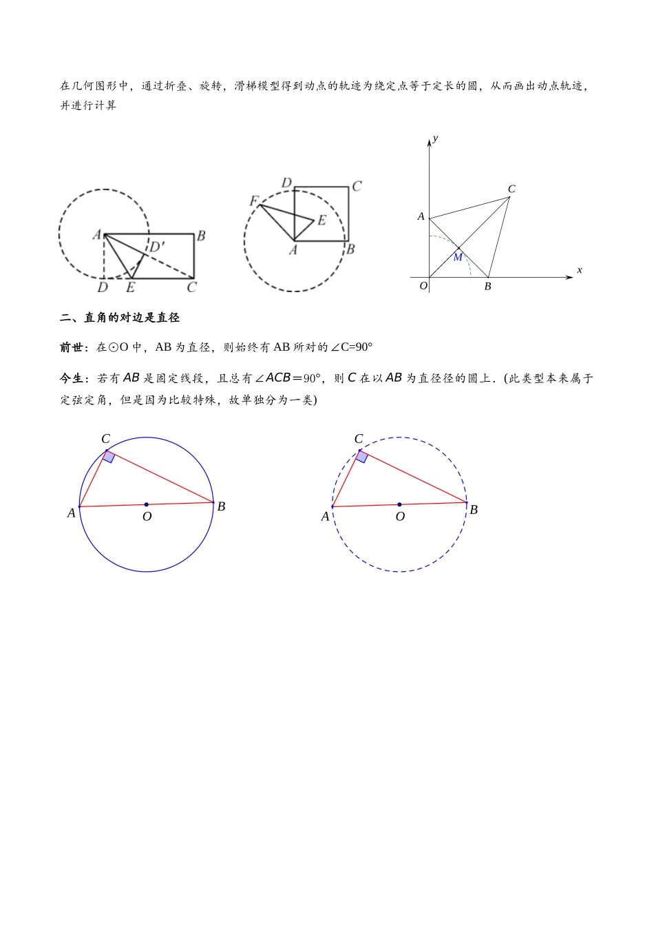 2026年中考数学-模型·方法·技巧突破  专题2-3八种隐圆类最值问题，圆来如此简单（学生版+名师详解版）.docx_第2页