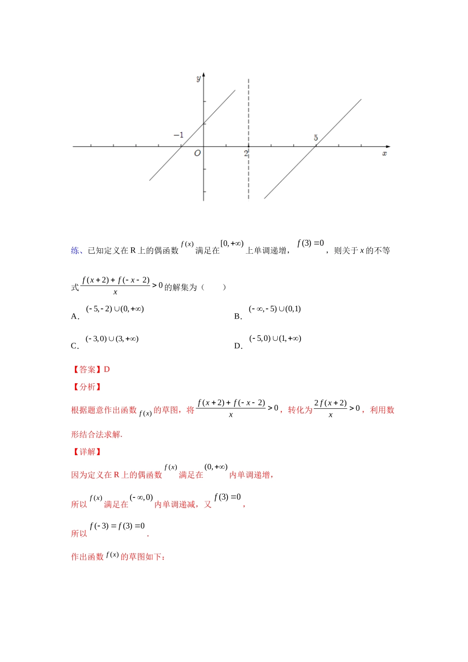 【高考数学一题一专题】热点题型 专项突破专题03函数背景下的不等式（解析版）.docx_第2页