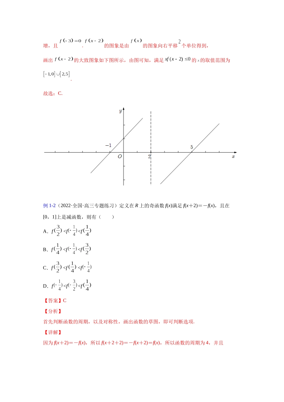 【高考数学一题一专题】热点题型 专项突破专题07抽象函数（解析法）.docx_第2页