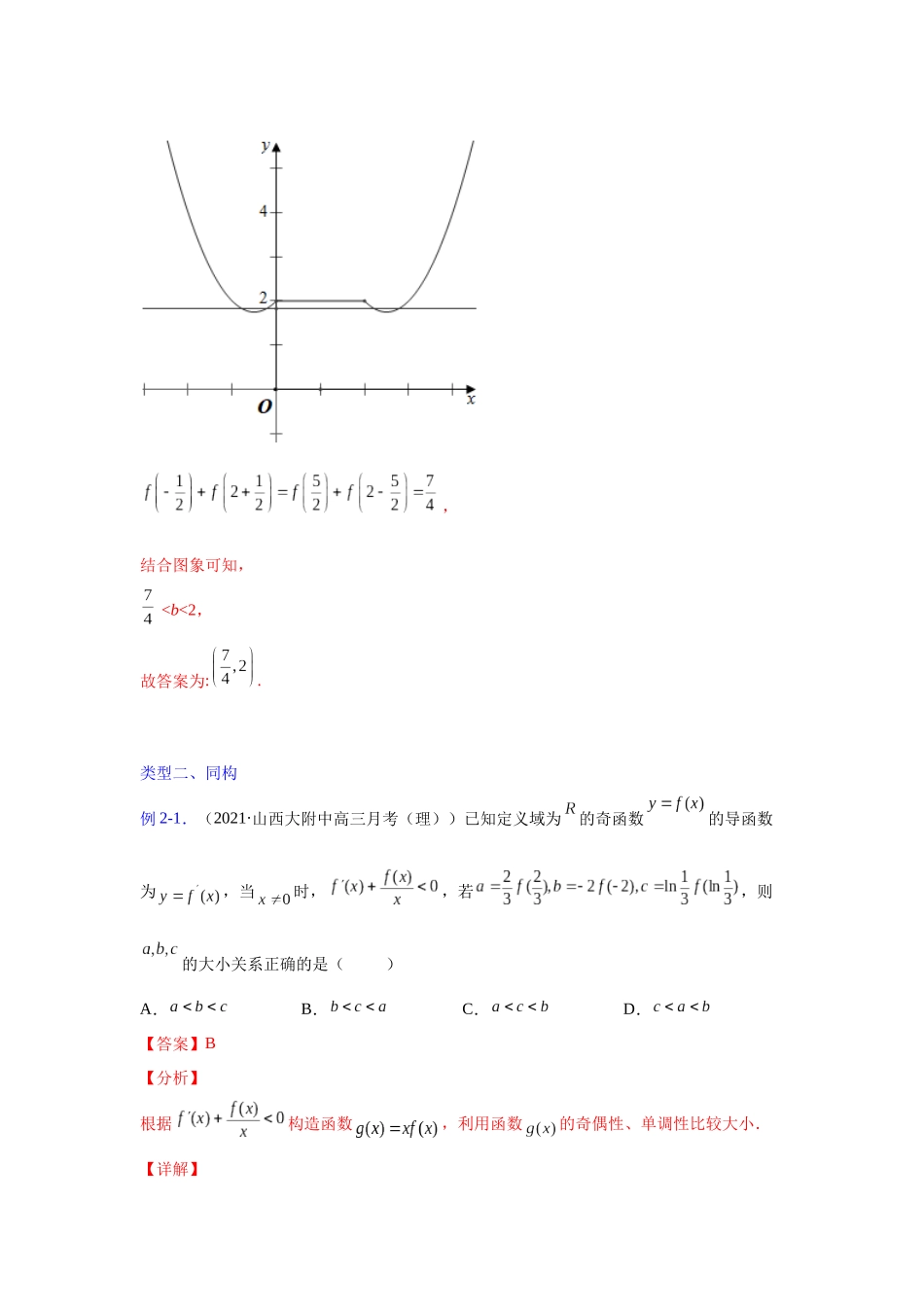 【高考数学一题一专题】热点题型 专项突破专题09构造函数（解析版）.docx_第3页