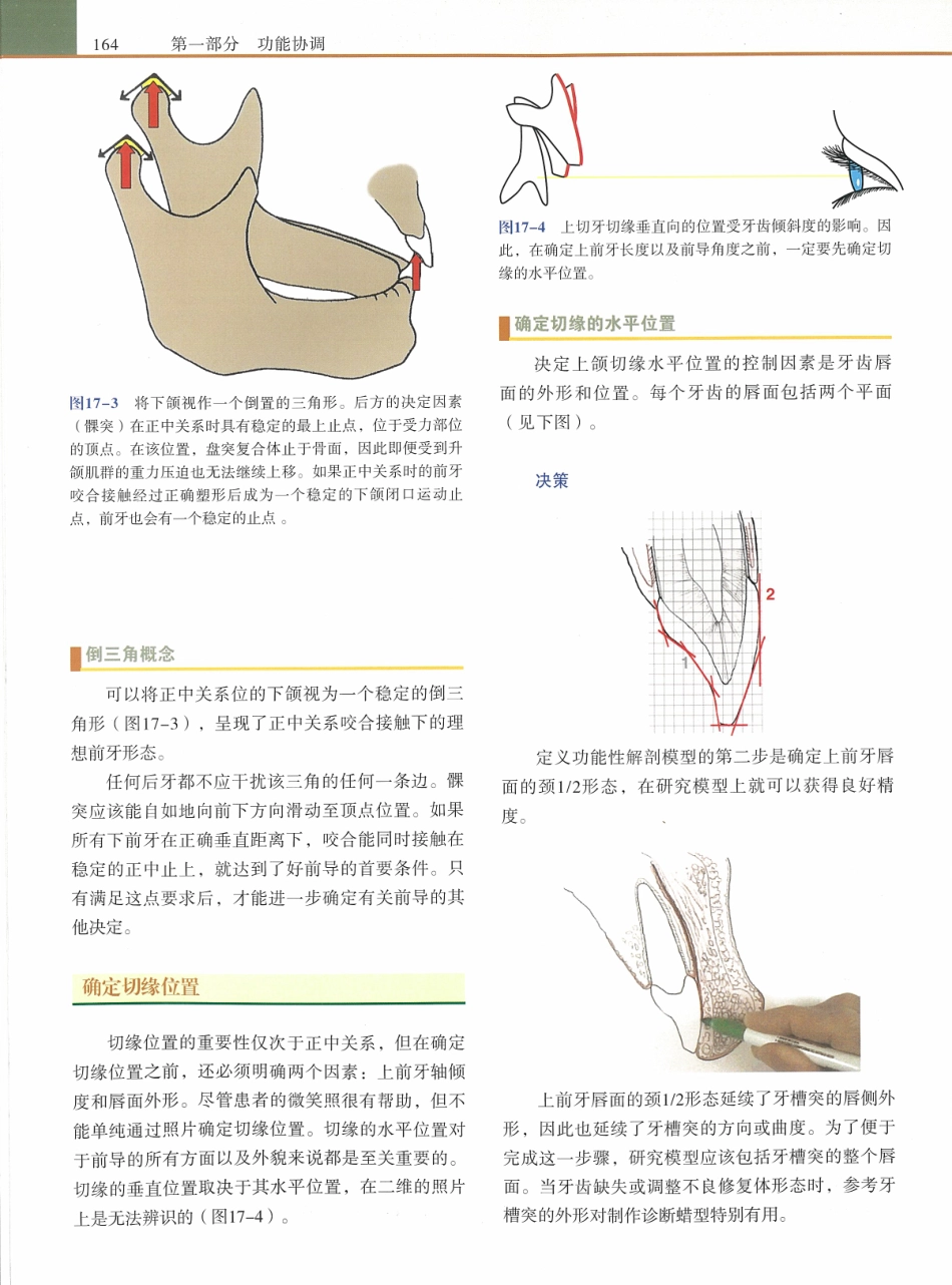 功能牙合学 从颞下颌关节到微笑设计2015年译(彩图)张豪_181-195.pdf_第2页