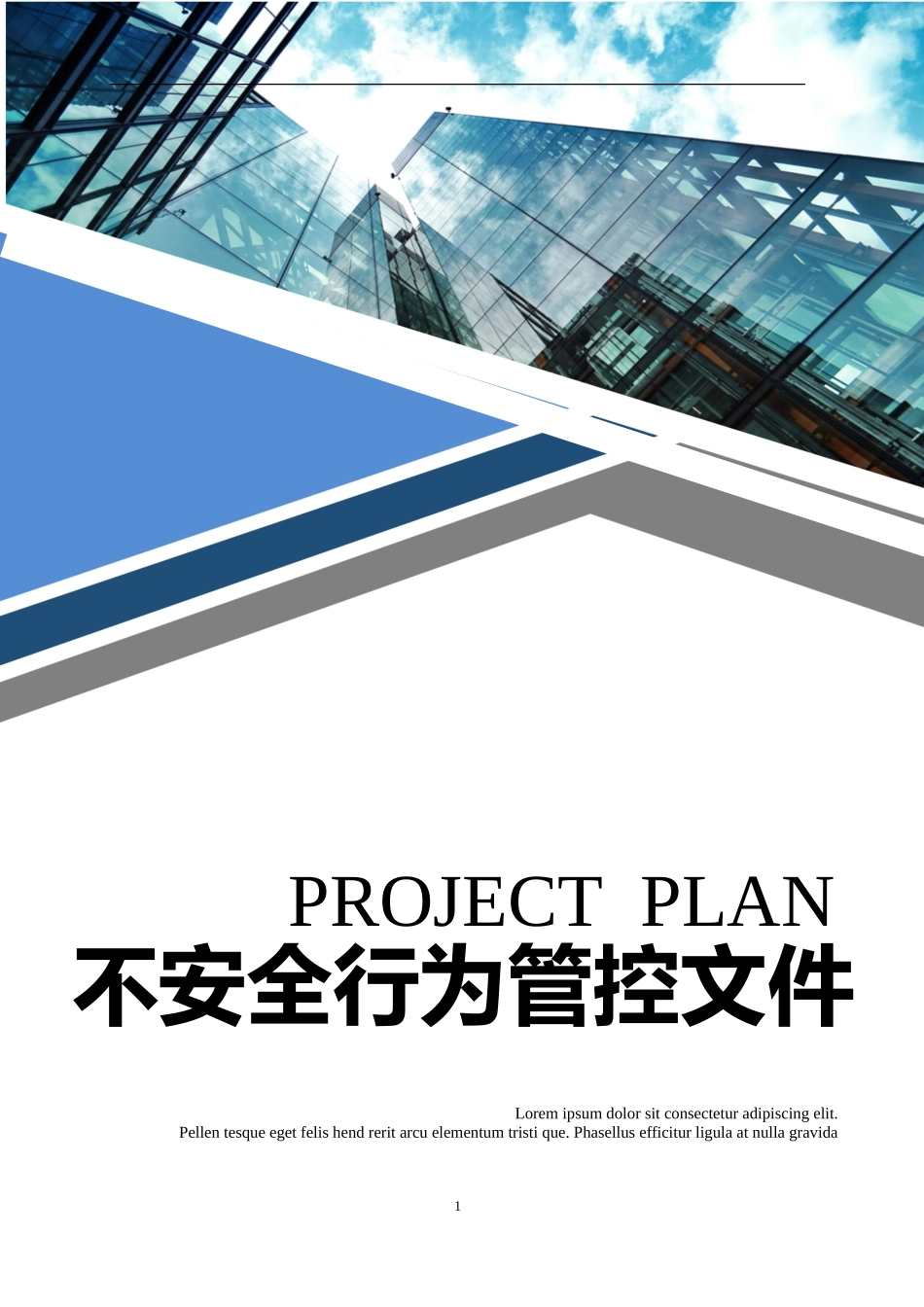 员工不安全行为管控文件清单.docx_第1页