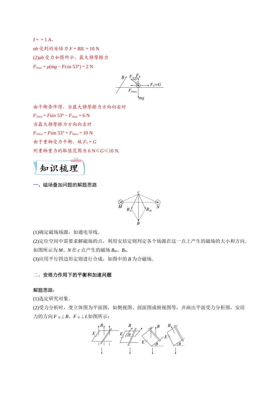 2023年高考物理热点重点难点专练（全国通用）-重难点10 磁场（解析版）.docx_第2页