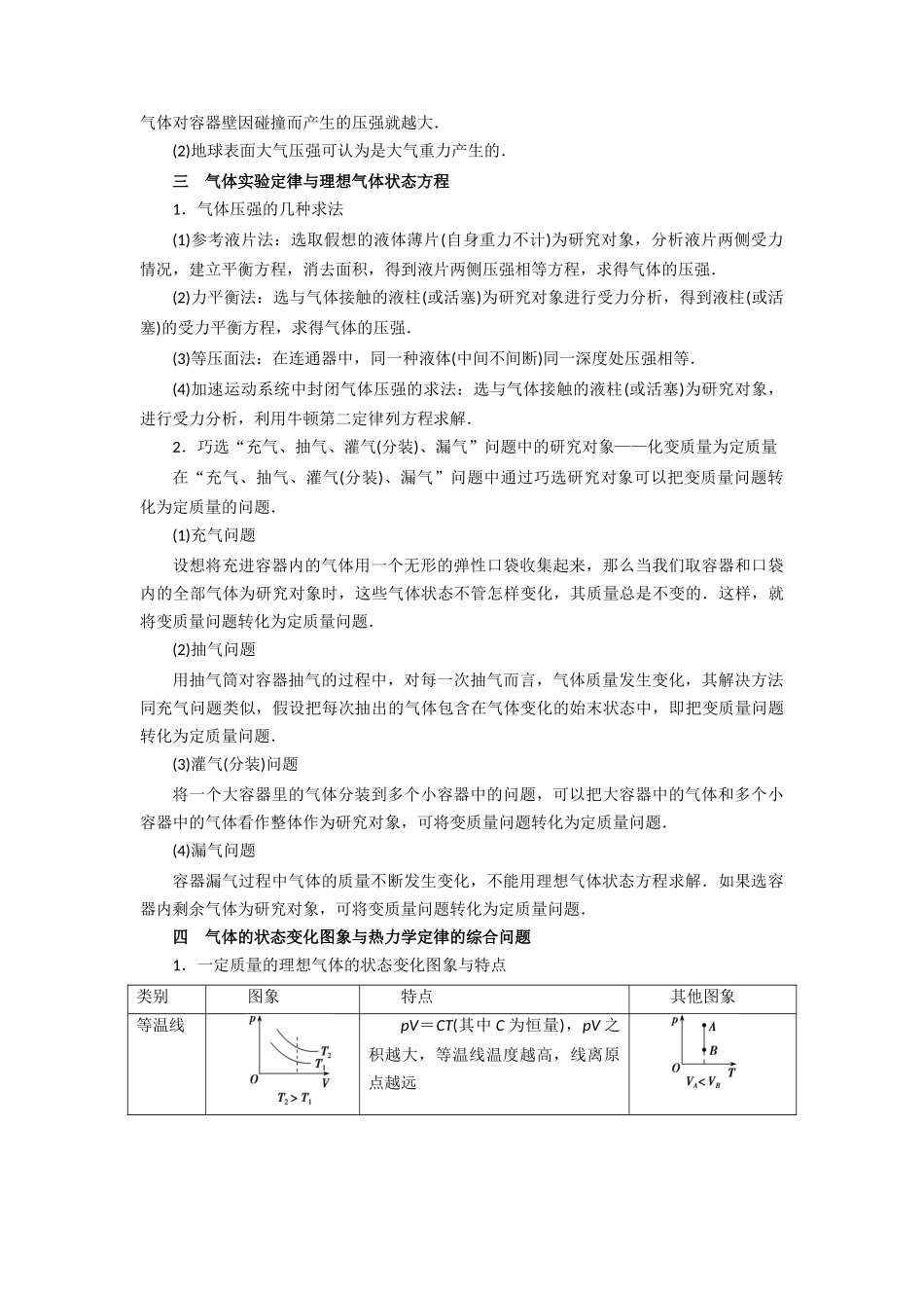 2023年高考物理热点重点难点专练（全国通用）-重难点16 热学 （原卷版）.docx_第3页