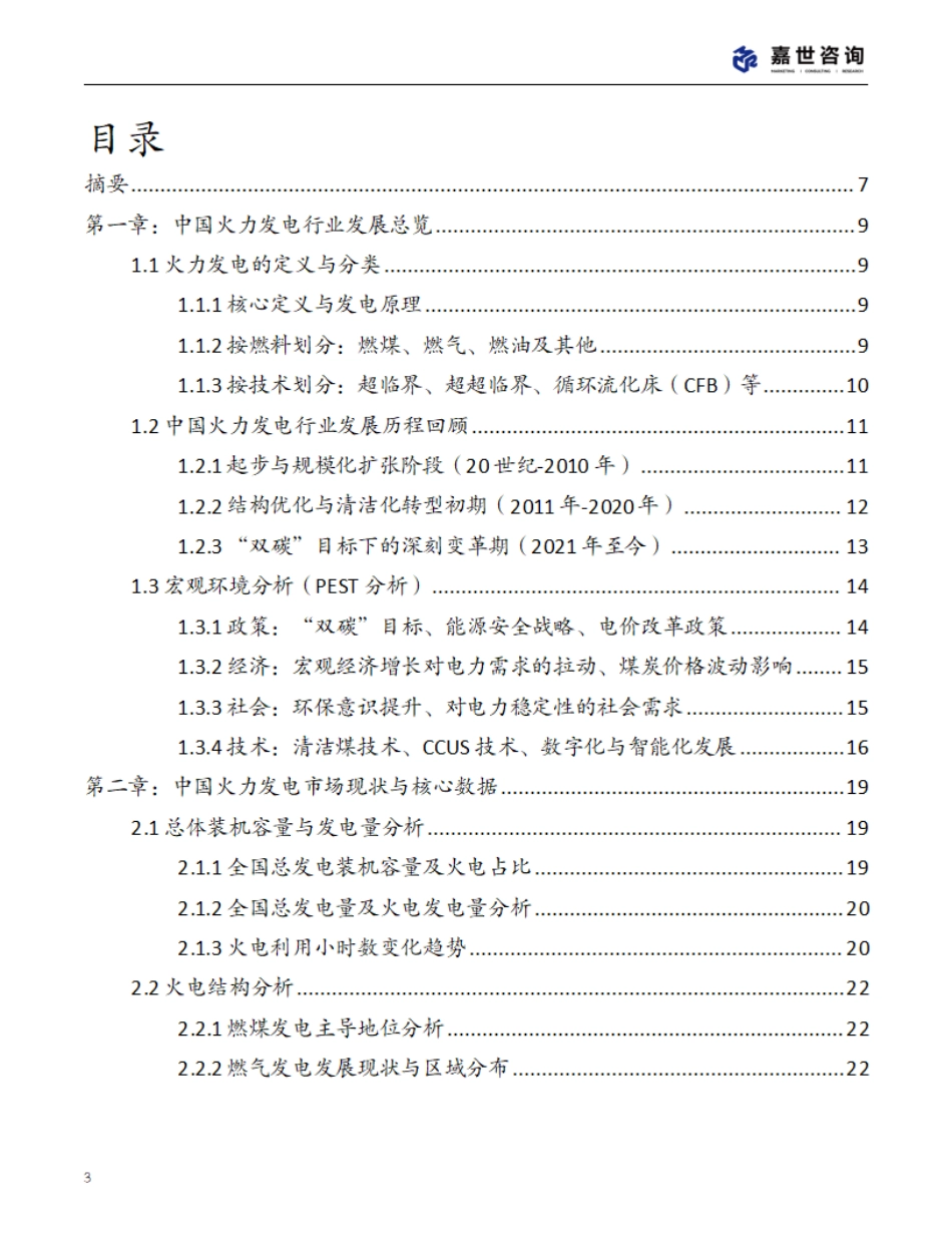 2025年中国火力发电行业现状报告.pdf_第3页