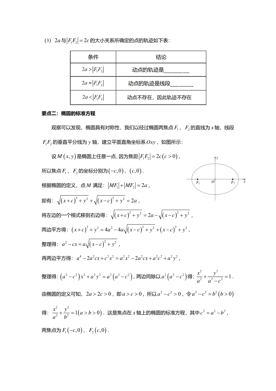 2025届巴蜀数学高二-3.1.1  椭圆及其标准方程1.pdf_第3页