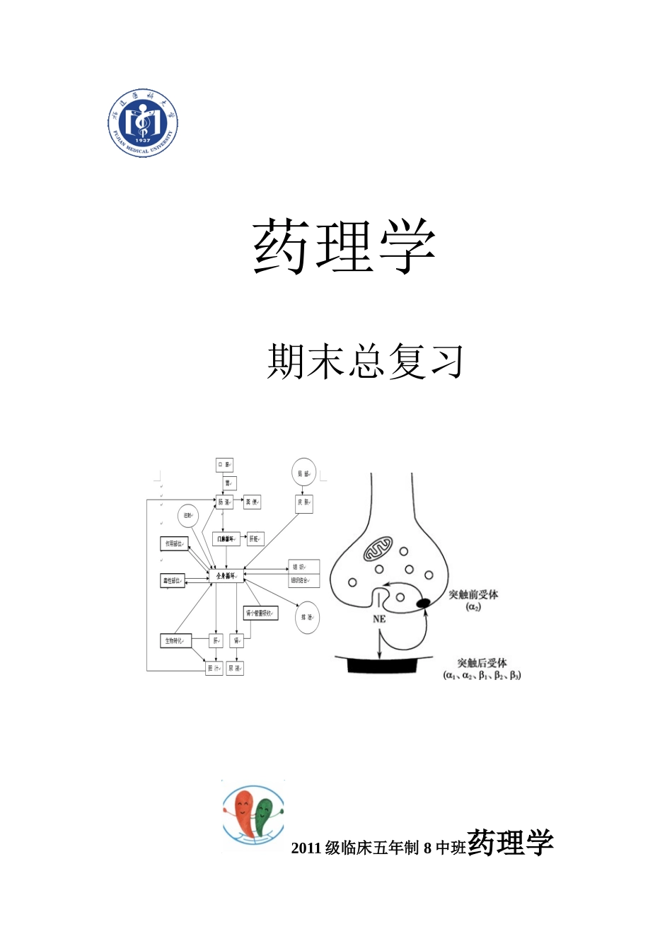 医学科目：《药理学》建议提前画在课本上.doc_第1页