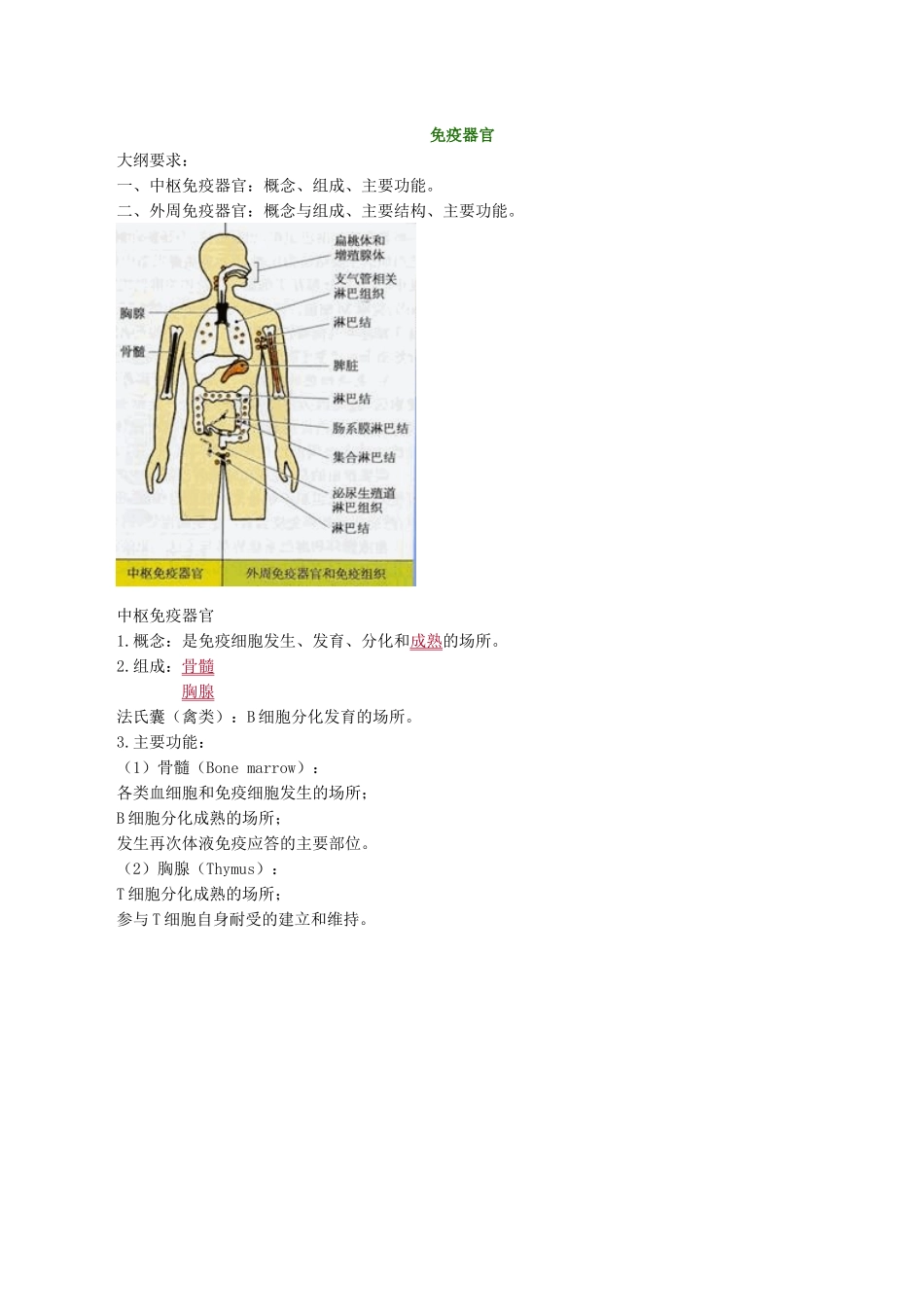 医学科目：医学免疫学讲义0301.doc_第1页