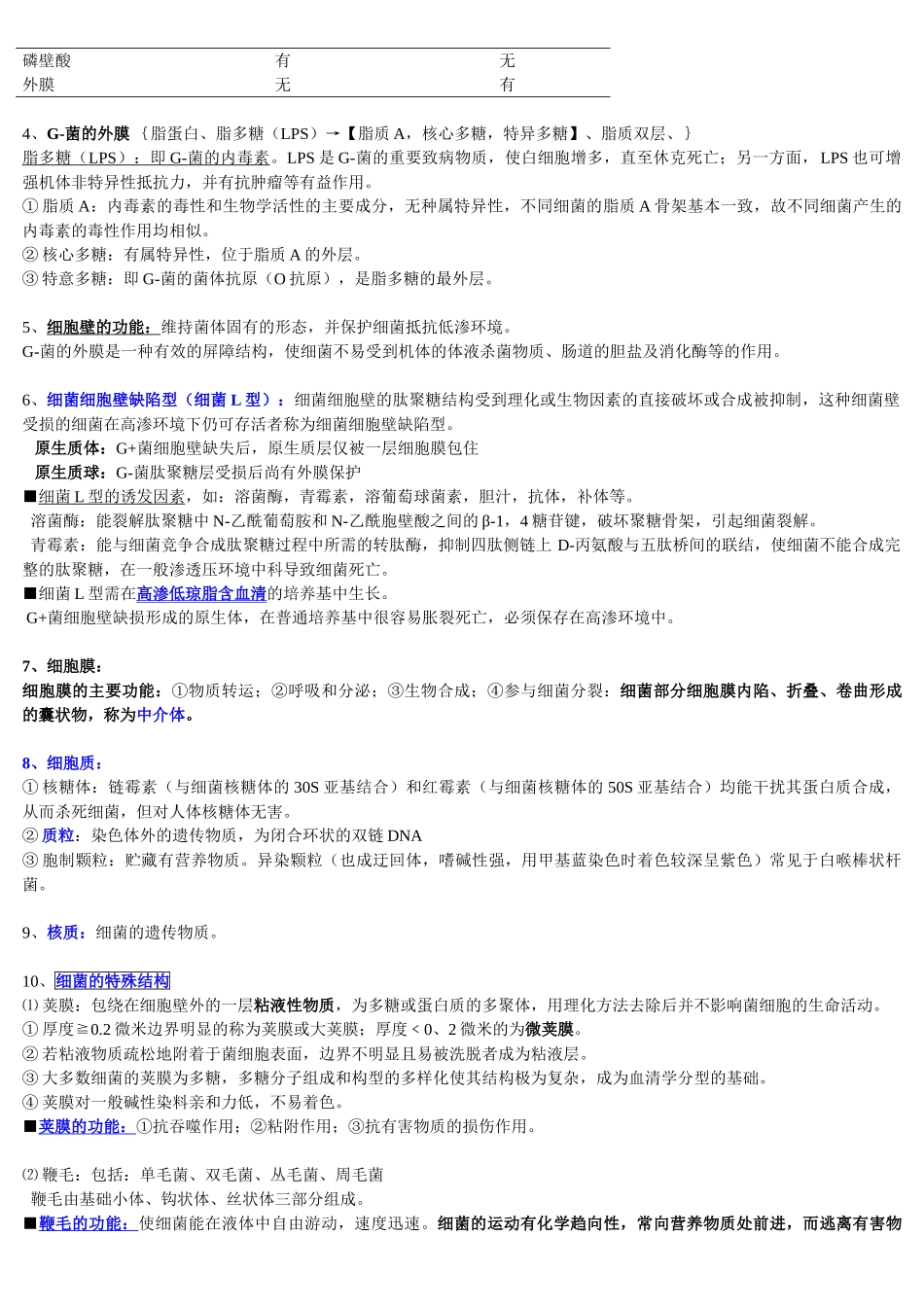 医学科目：医学微生物学笔记(总结得真的很好)(1).doc_第2页