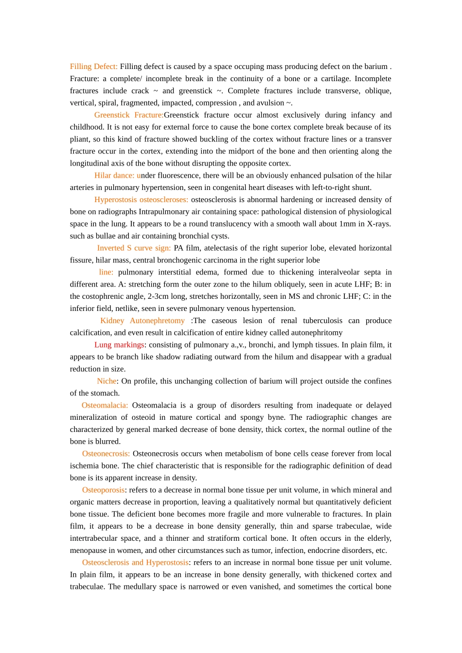 医学科目：医学影像学英语名词解释.doc_第2页