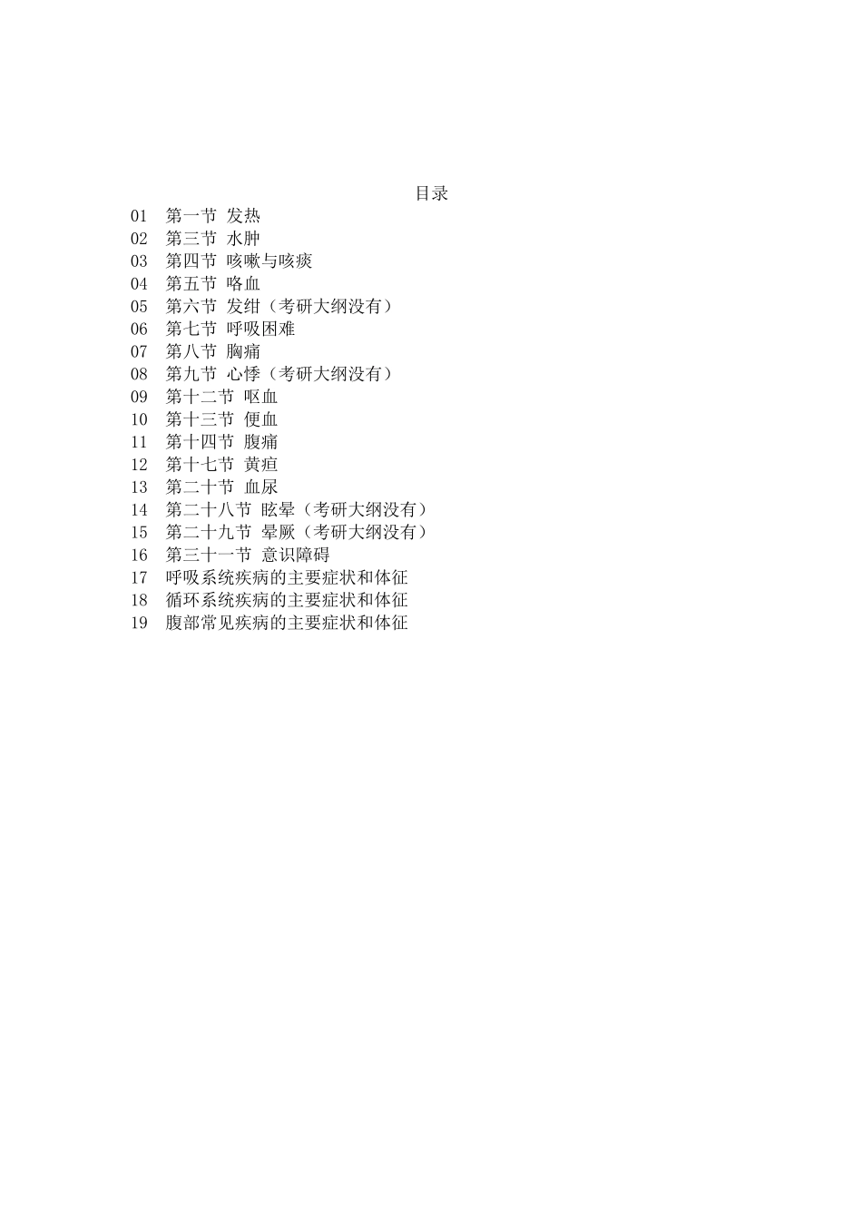 医学科目：张哲存的诊断学笔记 常见症状篇.docx_第2页
