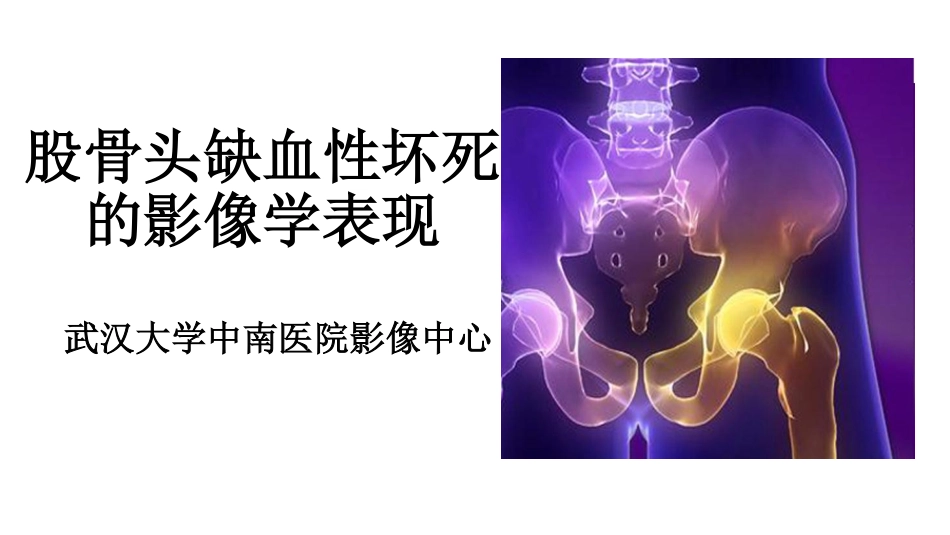 医学学科：(2.3.1)--股骨头坏死的影像学诊断.pdf_第1页