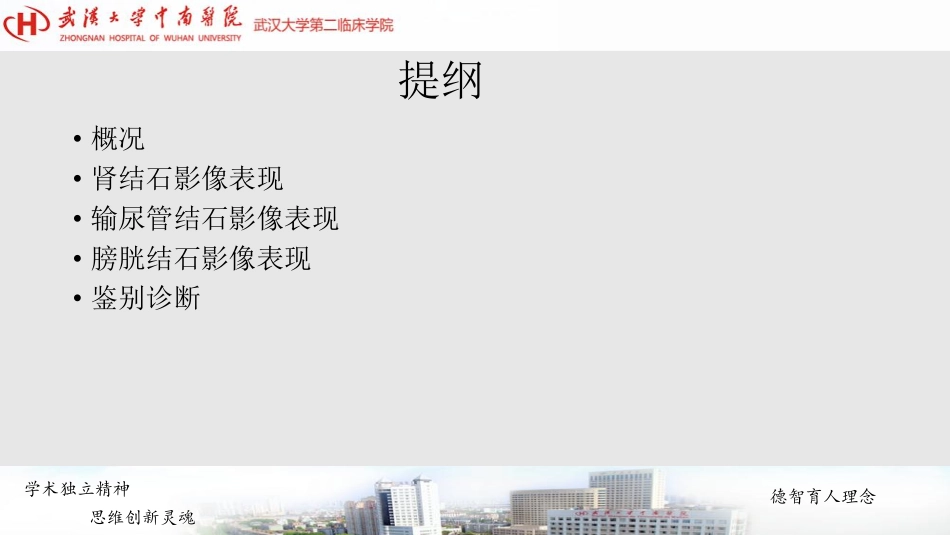 医学学科：(6.1.1)--泌尿系统结石影像学诊断.pdf_第2页