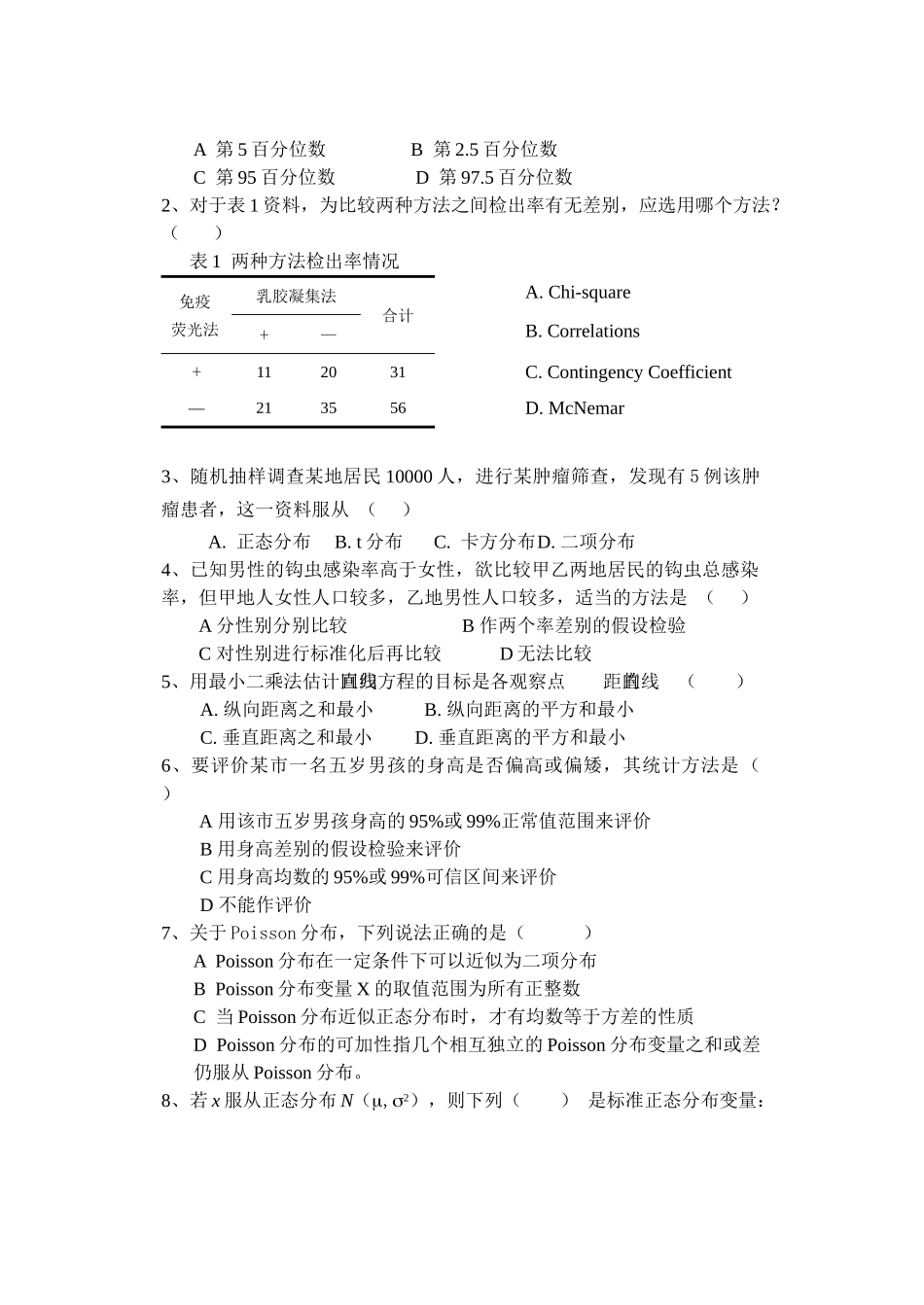 医学学科：【复旦公卫】社会医学试题A卷.doc_第2页