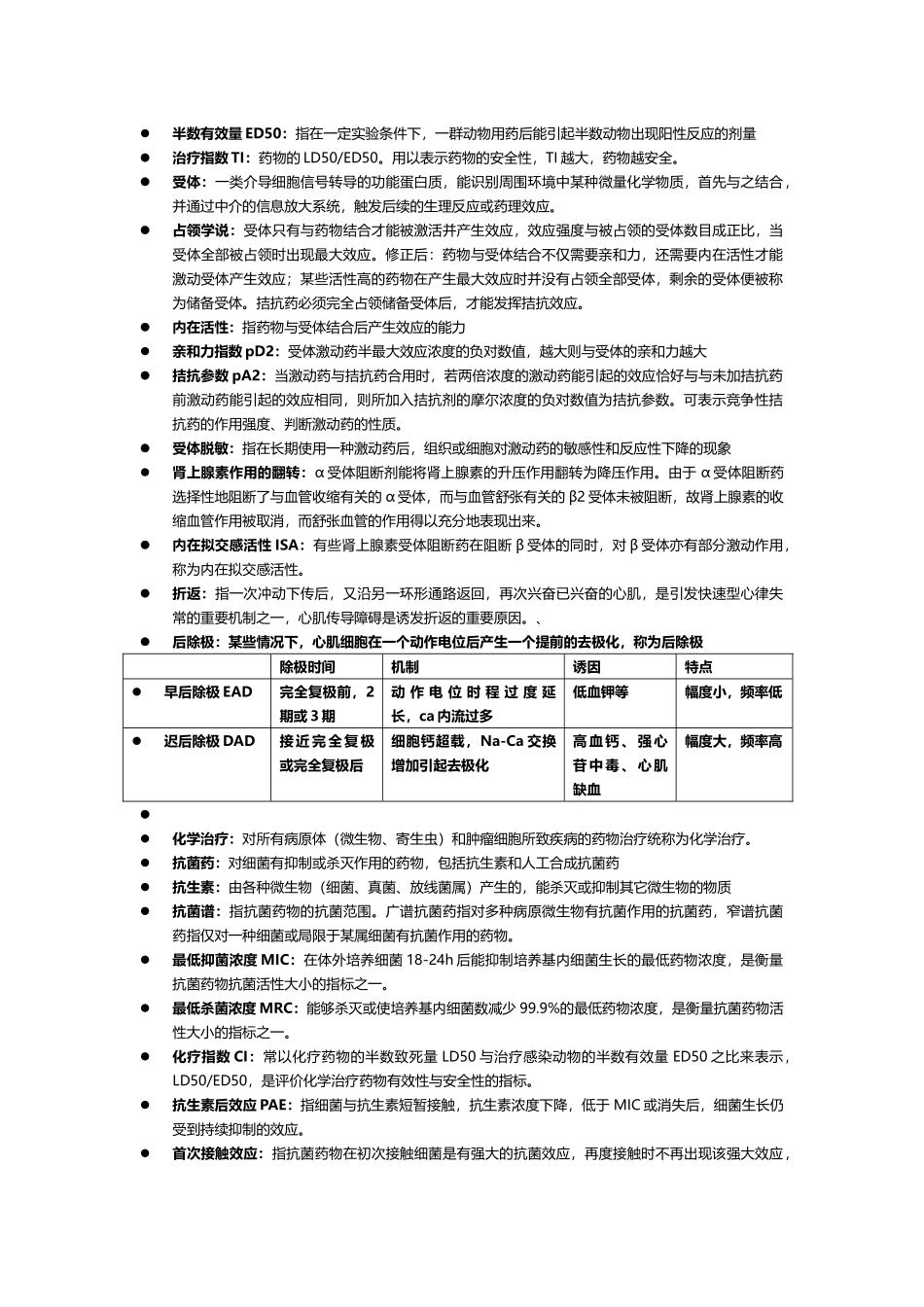 医学学科：【名解问答】药理学.doc_第2页