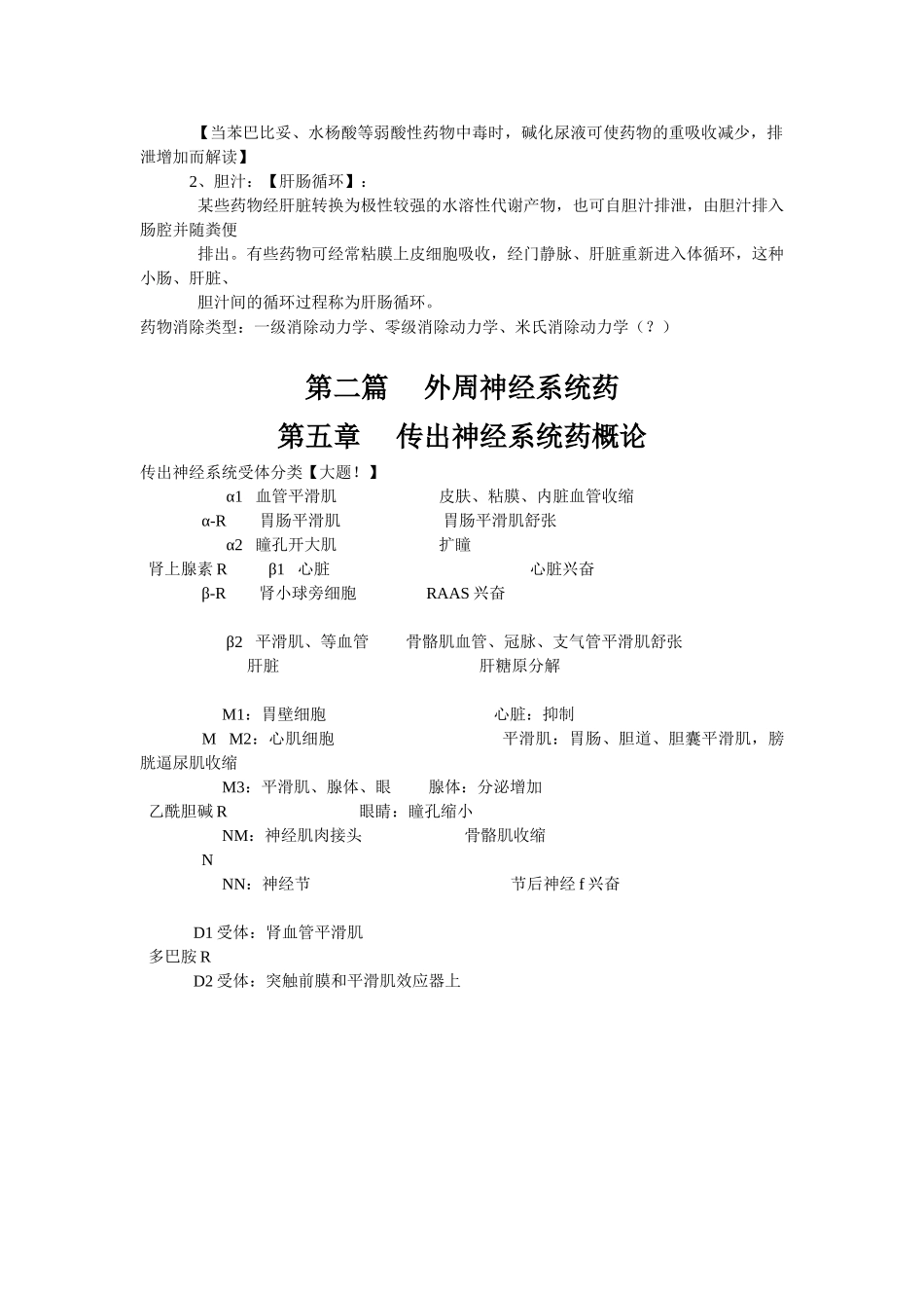 医学学科：【某公众号】药理学笔记.doc_第2页