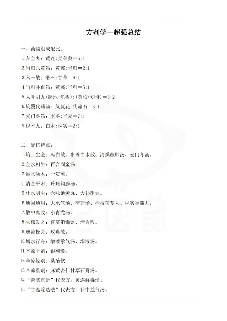 医学学科：方剂学—超强总结.pdf_第1页