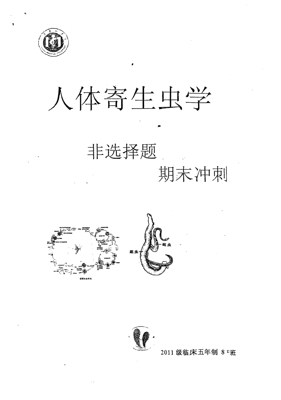 医学学科：人体寄生虫白皮，含精量高.pdf_第1页
