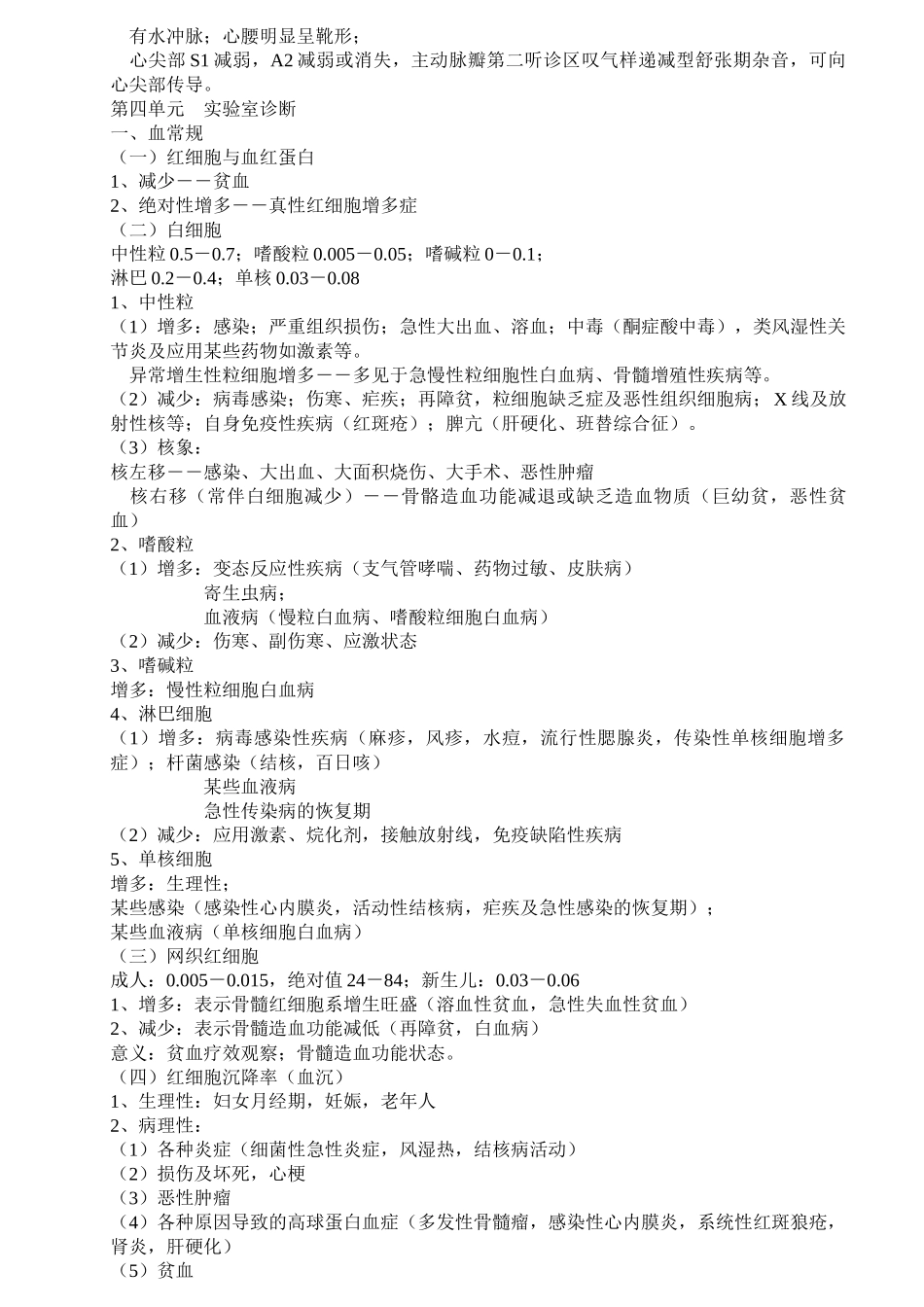 医学学科：西医诊断学重点总结.doc_第3页