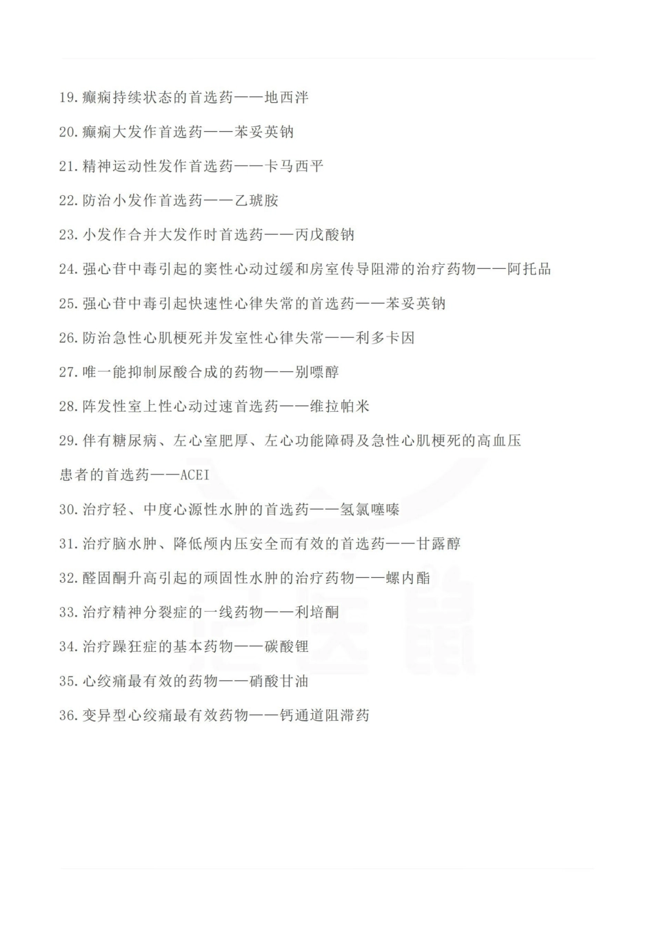医学学科：药理学—首选药与解毒药.pdf_第2页