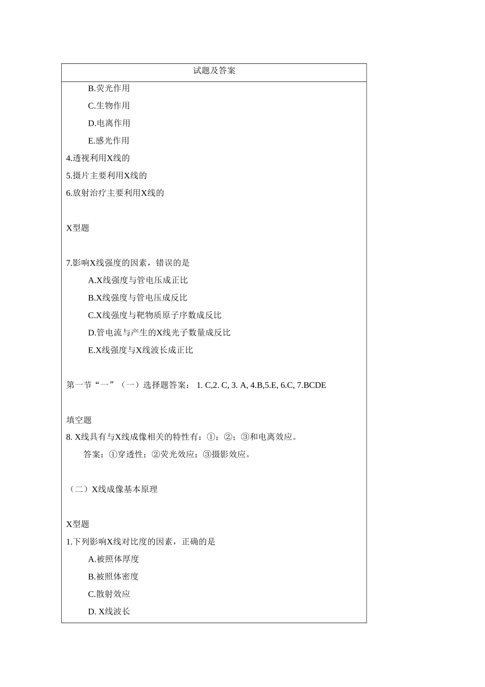 医学学科：医学影像学题库.doc_第3页