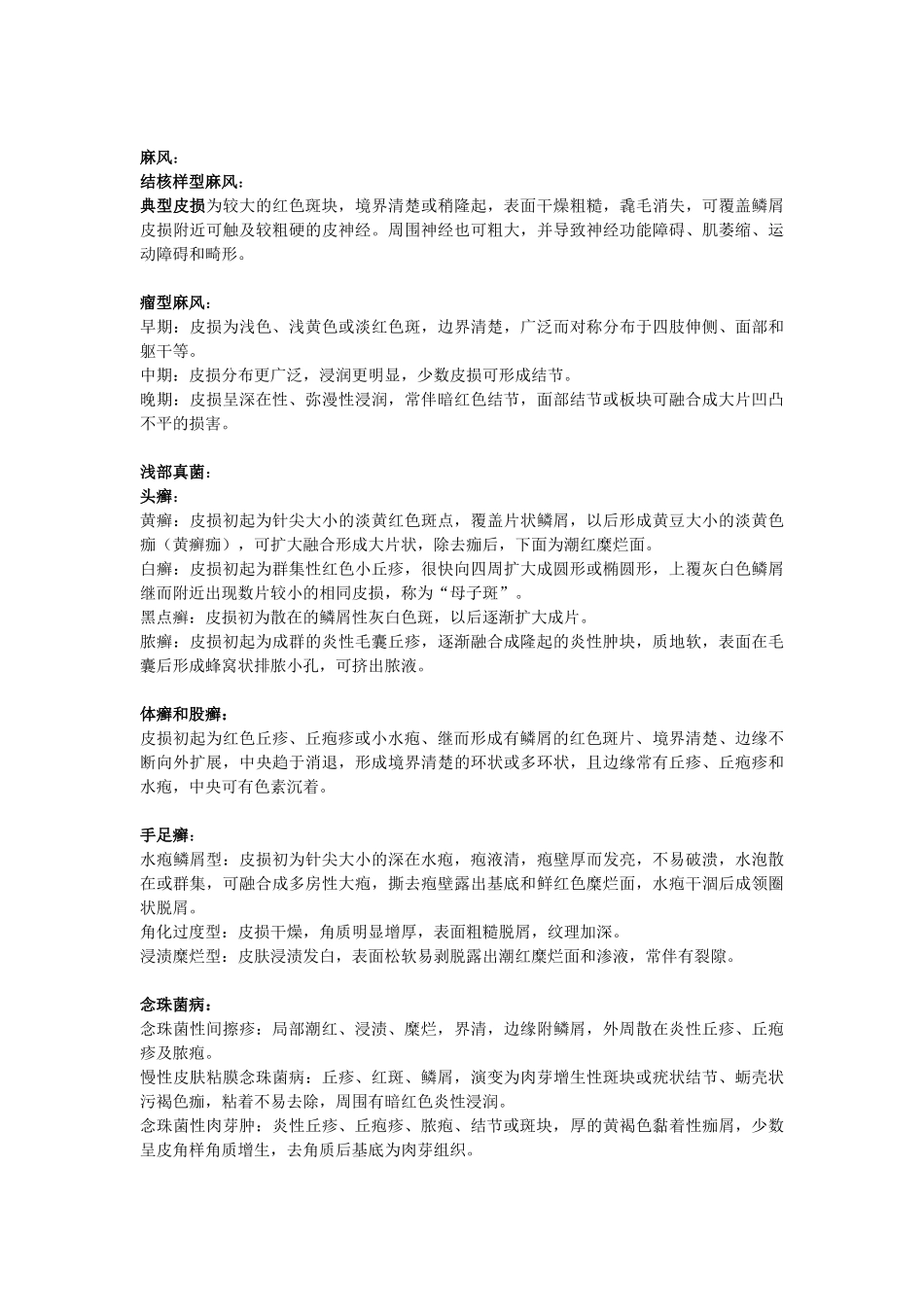 医学学科：重点皮损特征---刘栩.doc_第3页