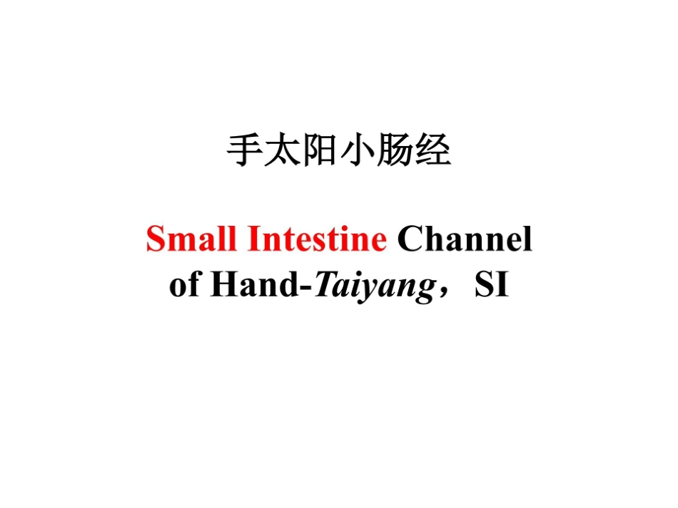 医学学科：6.手太阳小肠经.pdf_第1页