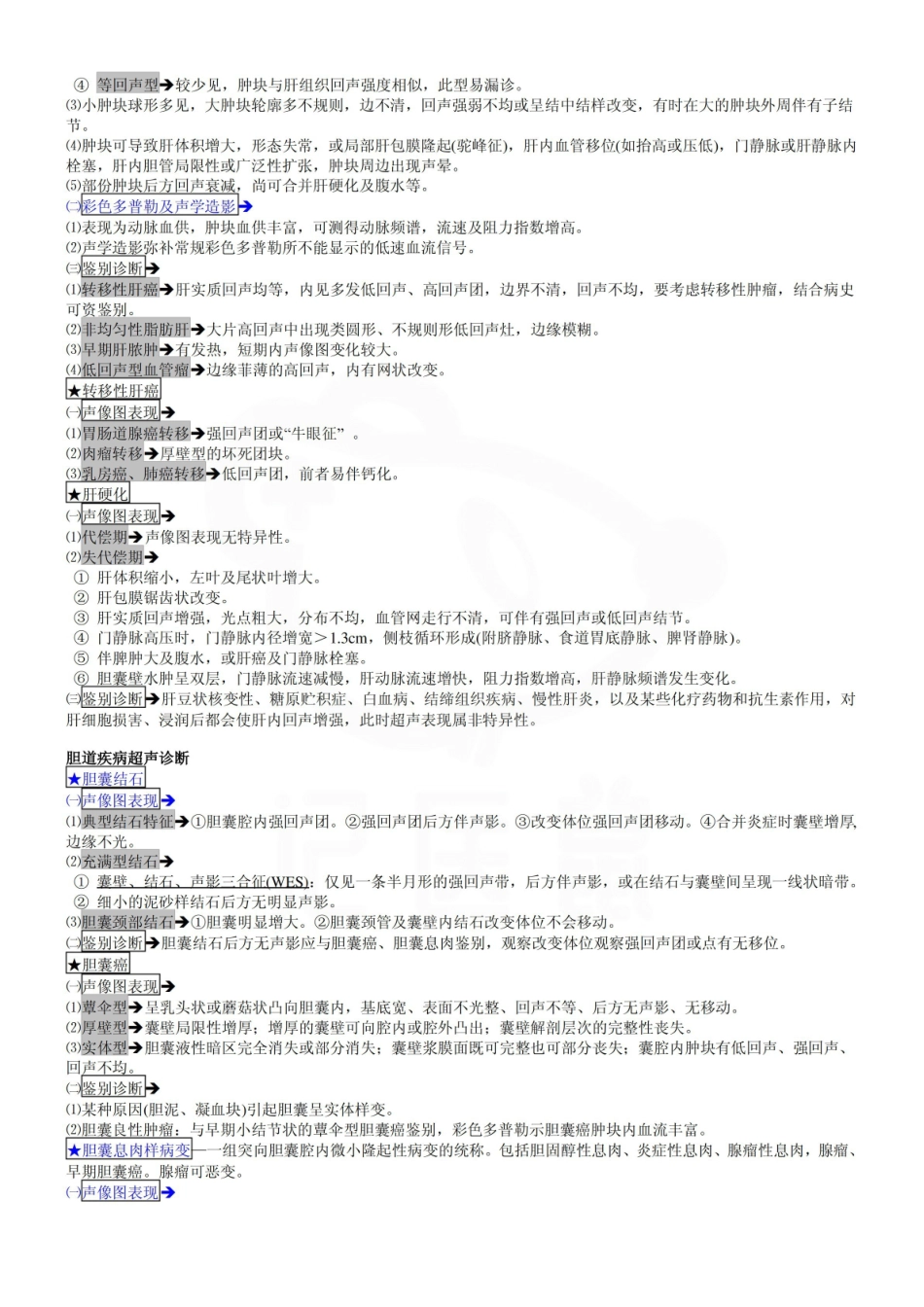 医学学科：超声影像学—重点总结.pdf_第2页