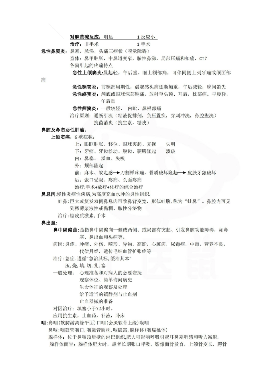 医学学科：耳鼻咽喉头颈外科学—总结.pdf_第3页