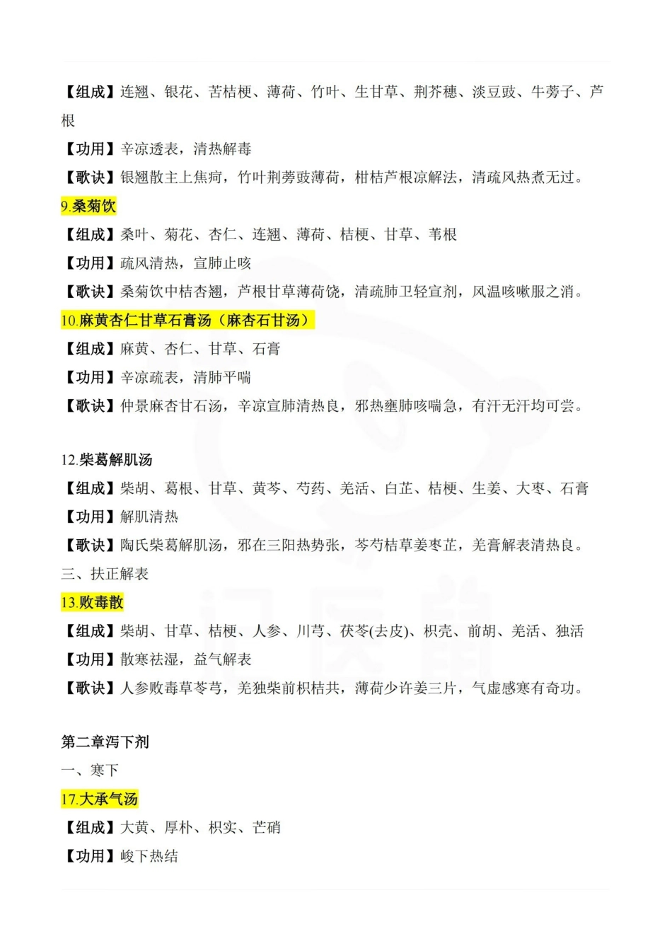 医学学科：方剂学—考点汇总.pdf_第2页