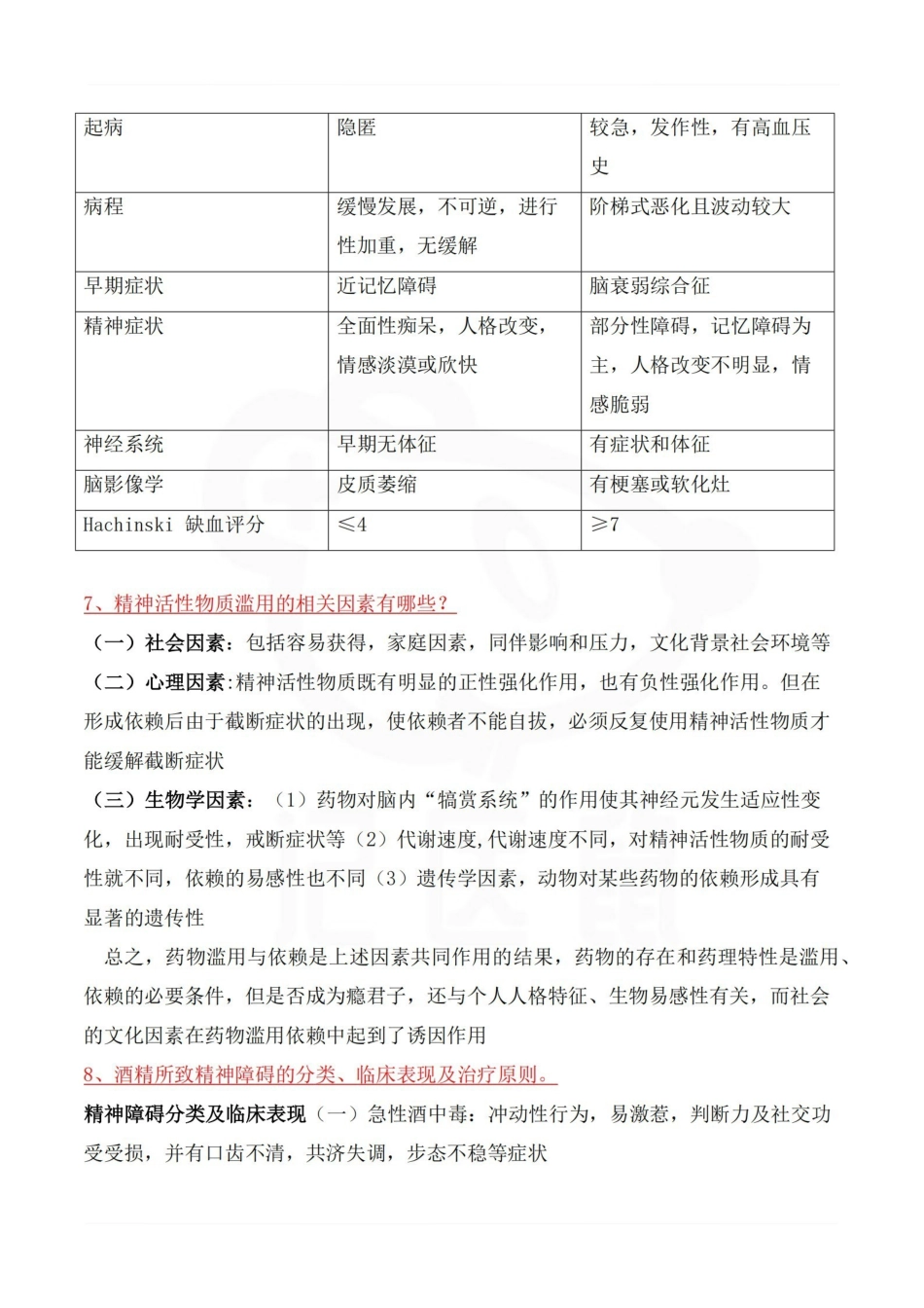 医学学科：精神病学—简答题汇总.pdf_第3页