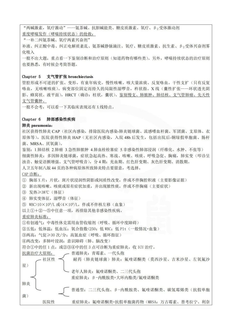 医学学科：内科学--知识点归纳.pdf_第2页