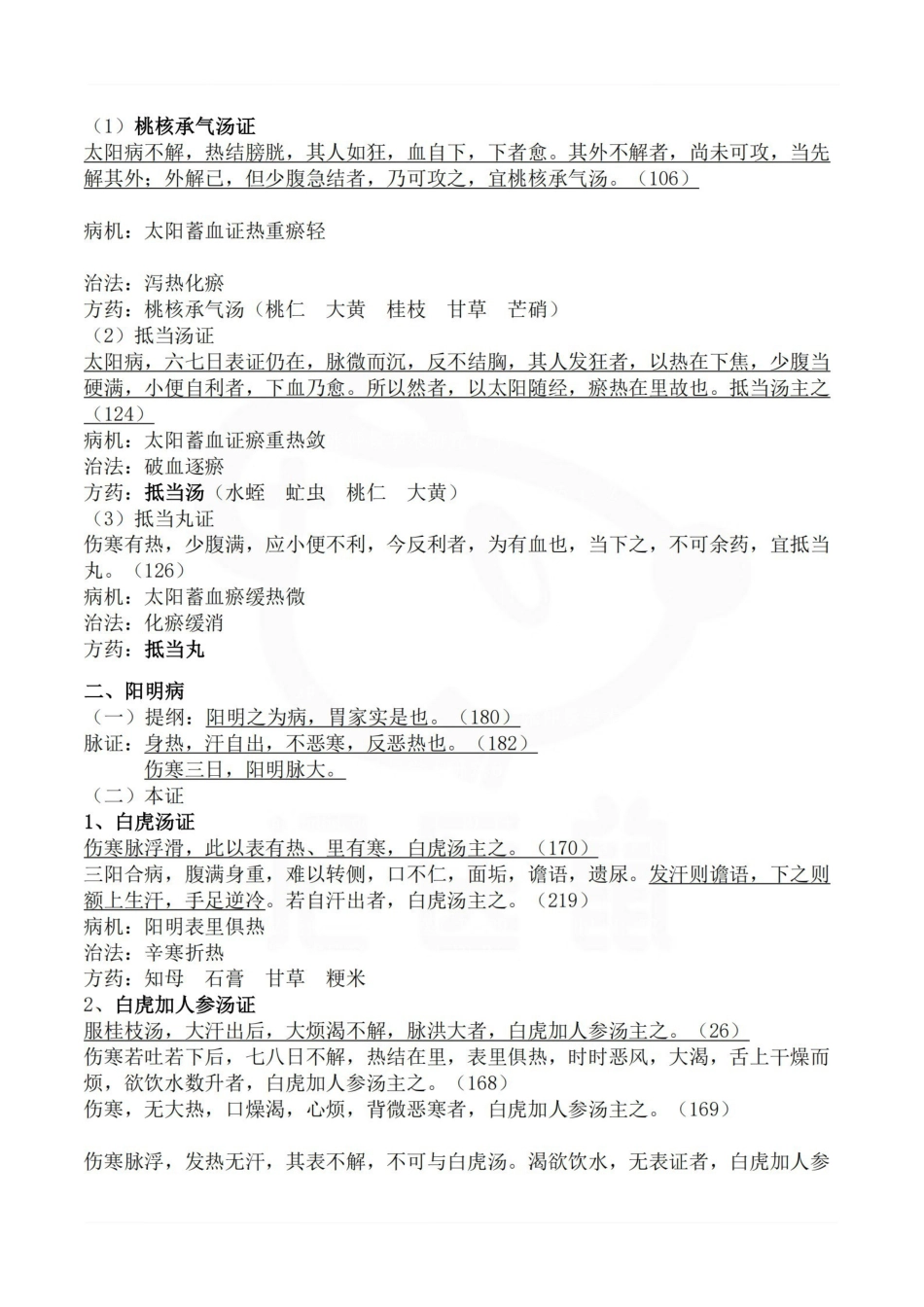 医学学科：伤寒论—重点总结.pdf_第3页