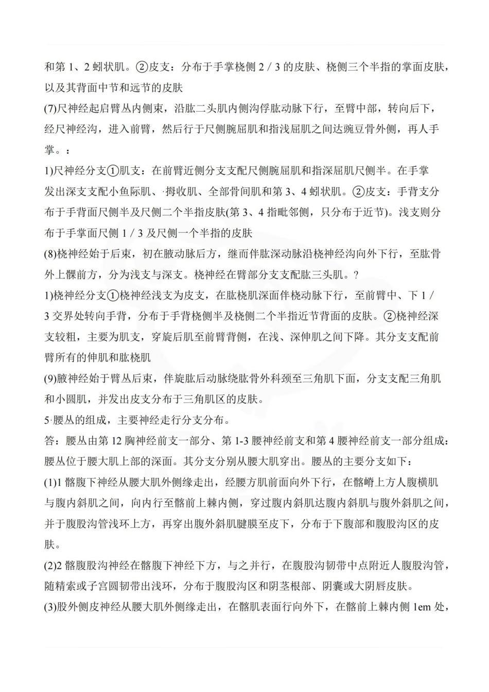 医学学科：神经解剖学—考点汇总.pdf_第3页