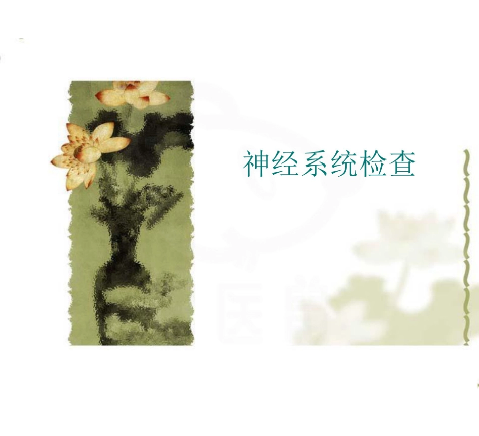 医学学科：神经系统--体格检查.pdf_第1页
