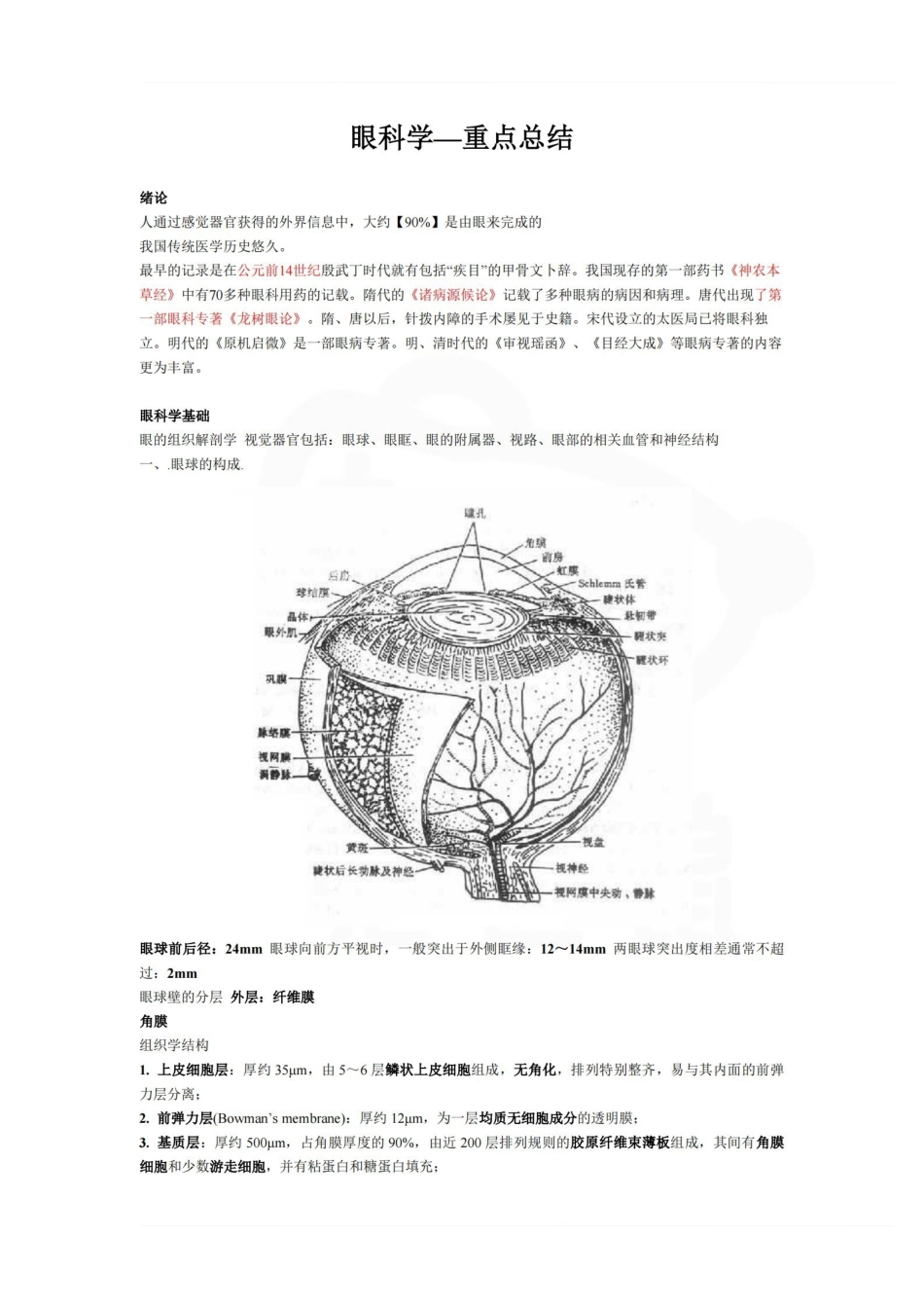 医学学科：眼科学—重点总结.pdf_第1页