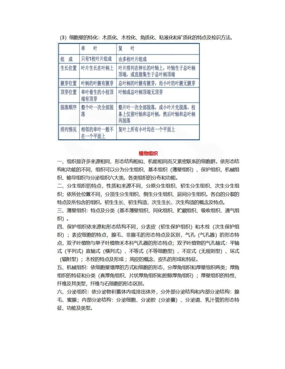 医学学科：药用植物学—整理笔记.pdf_第2页