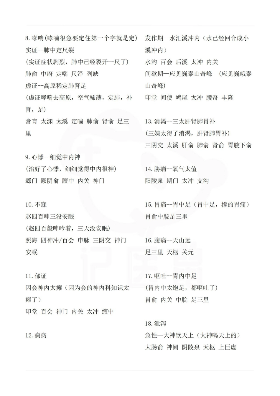 医学学科：针灸学—穴位配伍.pdf_第2页